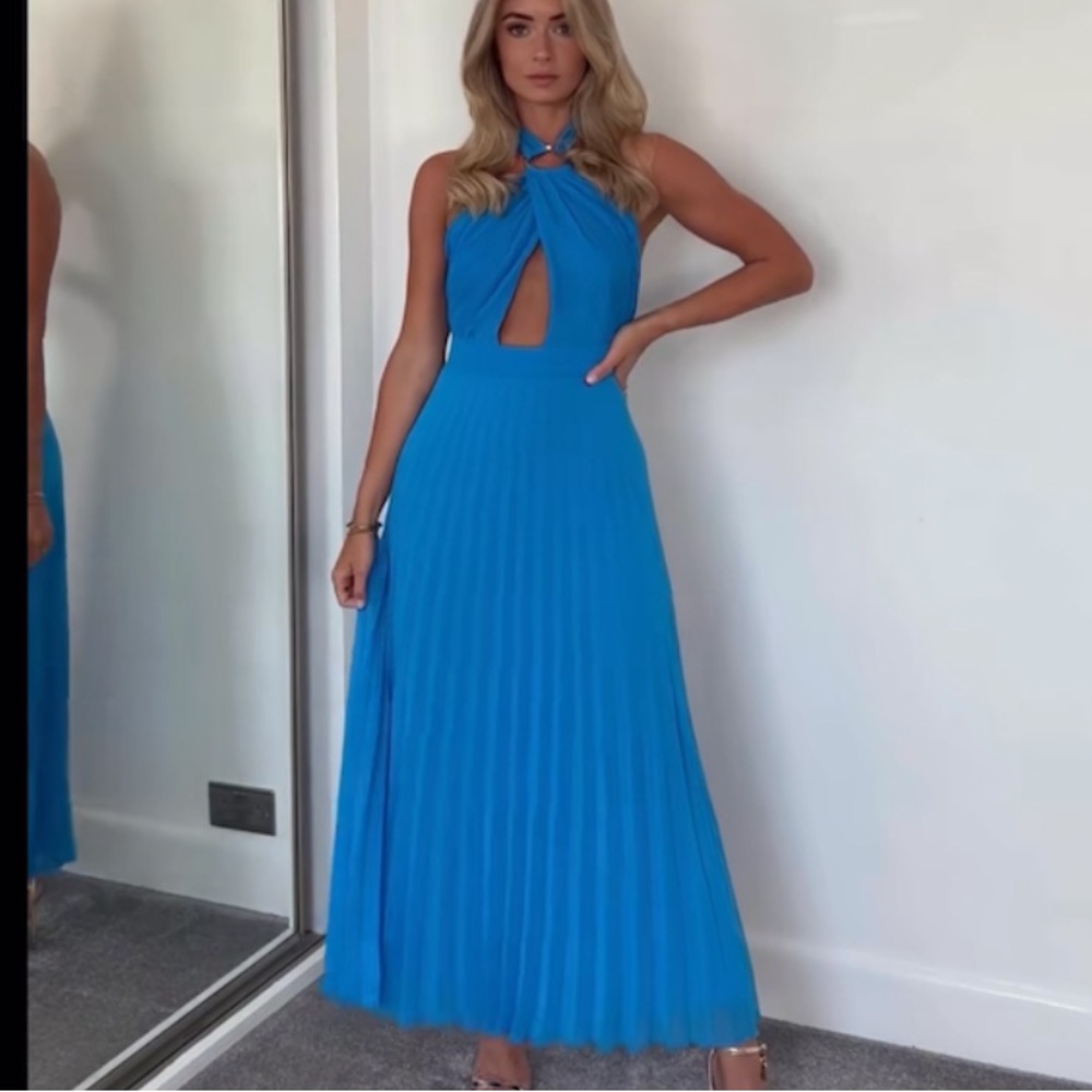 Zara PLEATED DRESS - Picture 5 of 12